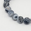 Weathered Agate Beads Strand G-E403-79-4mm-2