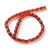 Natural Agate(Dyed & Heated) Beads Strands G-M446-B01-01-3