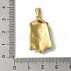 PVD Vacuum Plating 304 Stainless Steel Pendants STAS-B069-35D-G-3
