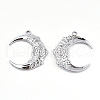 Non-Tarnish 201 Stainless Steel Pendants STAS-N098-066P-1