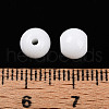 Opaque Solid Color Glass Beads GLAA-N007-6mm-A02-3