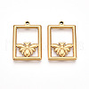 304 Stainless Steel Pendants STAS-N109-17G-1