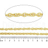 Rack Plating Brass Link Chains AJEW-Q150-06G-01-2