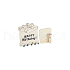 Happy Birthday Laser Cut Wooden Money Holder Display Stands AJEW-FG0004-31-7