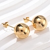 304 Stainless Steel Stud Earrings EJEW-U060-02C-G-3
