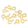 Brass Spring Ring Clasps KK-N259-10-3