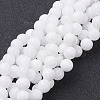 Natural White Jade Beads Strands GSR8mmC067-4