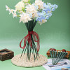 Globleland 50Pcs 2 Styles Plastic Flower Water Tubes AJEW-GL0002-46-4