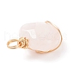 Natural & Synthetic Gemstone Pendants PALLOY-JF01619-4