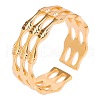 Stainless Steel Open Cuff Rings YQ8518-2-1