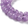 Dyed Natural Malaysia Jade Beads Strands G-G021-02A-05-3