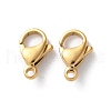 304 Stainless Steel Lobster Claw Clasps STAS-V007-01D-G-1