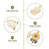 Craftdady 9Pcs 9 Style Alloy Enamel Pendant Decoration HJEW-CD0001-01-5