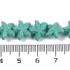 Synthetic Coral Dyed Carved Beads Strands CORA-K009-06A-05-4