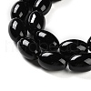 Natural Black Onyx Agate Beads Strands G-NH0019-C05-13-4