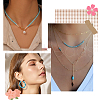 SUNNYCLUE 2 Strands Natural Howlite Beads Strands G-SC0002-53-5