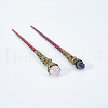 DICOSMETIC 2Pcs 2 Style Magic Wand Wooden Home Decorations DJEW-DC0001-02-3