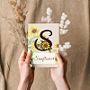 Flower Letter S Carbon Steel Cutting Dies Stencils DIY-WH0309-2371-6
