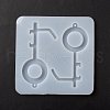 Key Shape DIY Pendant Silicone Molds DIY-F114-12-3