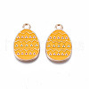 Alloy Enamel Pendants X-ENAM-S115-160-2