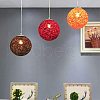 Handmade Iron Wire Paper Rattan OCOR-PH0003-34-WH-4