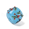 Handmade Lampwork Bumpy Beads LAMP-M025-01C-2
