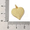 Rack Plating Brass Pendants KK-U027-38G-03-3