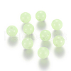 Luminous Acrylic Round Beads X-LACR-R002-8mm-01-1