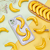 Mini Foam Imitation Banana AJEW-WH0038-19-4