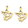 304 Stainless Steel Pendants X-STAS-N092-41G-2