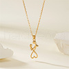 Mom Daughter Family Heart Alloy Pendant Necklaces FS-WG2DA38-01-1