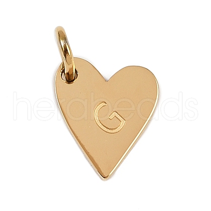304 Stainless Steel Charms STAS-L291-01G-G-1