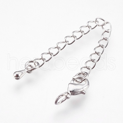 Brass Chain Extender KK-I633-58P-NR-1
