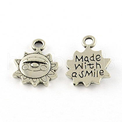 Tibetan Style Alloy Pendants TIBE-Q050-167AS-LF-1