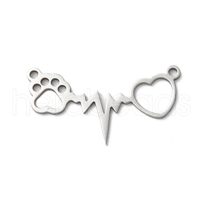 Non-Tarnish 201 Stainless Steel Pendants STAS-D041-01P-1