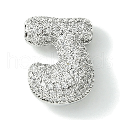 Rack Plating Brass Cubic Zirconia Pendants KK-S378-02P-J-1