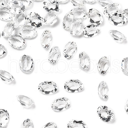 Faceted Natural White Topaz Cabochons G-I295-05C-16B-05-1