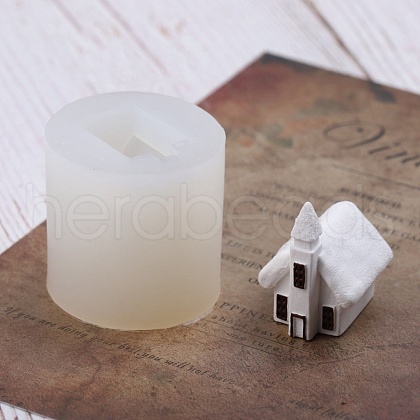 House DIY Candle Silicone Molds DIY-M031-60-1