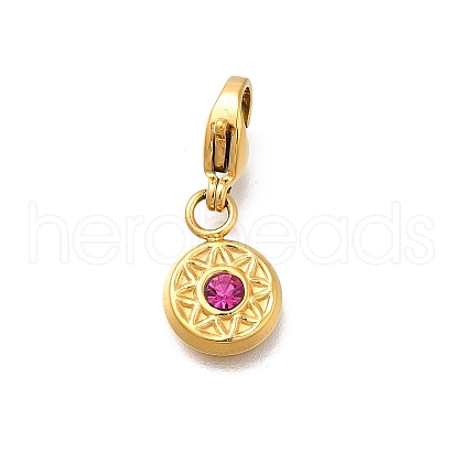 304 Stainless Steel Pendants Decoration STAS-R159-60G-05-1