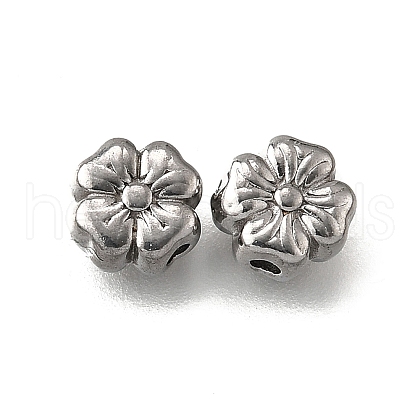304 Stainless Steel Beads STAS-V009-04P-1