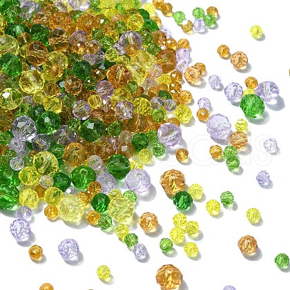 500Pcs Easter Themed Glass Beads GLAA-YWC0004-03-1