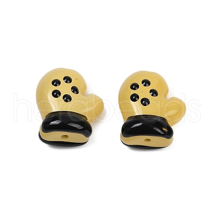 Handmade Lampwork Enamel Beads LAMP-R004-07E-1
