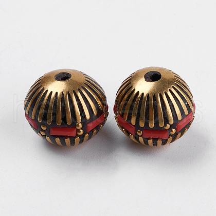Handmade Indonesia Beads IPDL-E008-17A-1