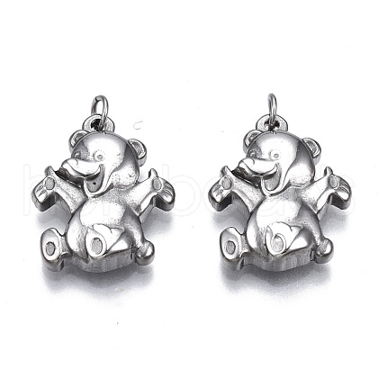 Non-Tarnish 304 Stainless Steel Pendants STAS-S116-410P-1