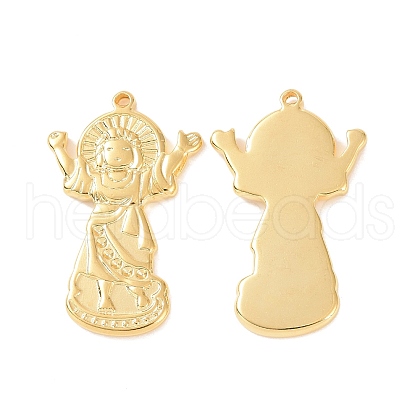 Ion Plating(IP) 304 Stainless Steel Pendants STAS-F293-03G-1