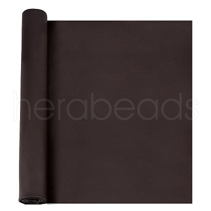 Lichee Pattern PU Leather Fabric Sheet DIY-WH0304-586B-1