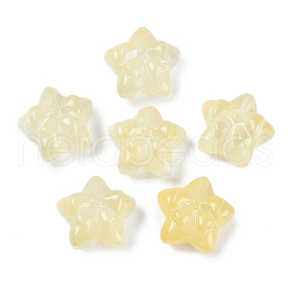 Transparent Spray Paint Glass Beads X1-GLAA-H035-02D-1