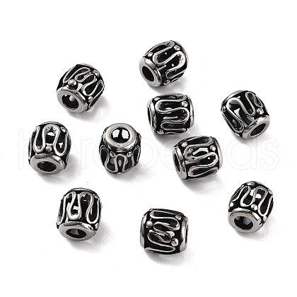 316 Surgical Stainless Steel Beads STAS-K276-10B-AS-1