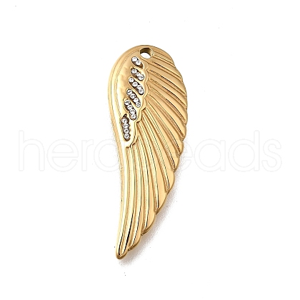 304 Stainless Steel Pendants STAS-F318-19G-1