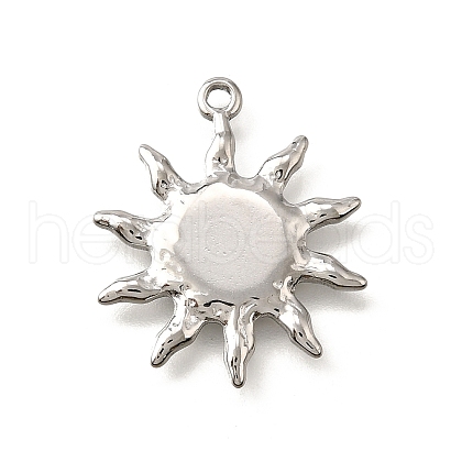 304 Stainless Steel Pendants STAS-C122-12P-1